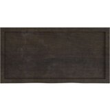 Stolna ploča tamnosiva 100x50x4 cm obrađena masivna hrastovina | shoptok.hr