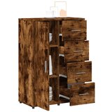  Komoda 2 kom boja dimljenog hrasta 60x31x84cm konstruirano drvo Smeđa | Shoptok.si