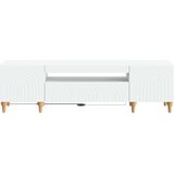  LED TV kabinet Bijela Konstruirano drvo | shoptok.hr