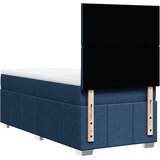  Krevet s oprugama i madracem plavi 90 x 200 cm od tkanine | shoptok.hr