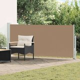  Retraktabilna bočna tende Sivosmeđa 500 x 160 cm Poliester - Sivosmeđa 160 x 500 cm | shoptok.hr
