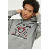 Vans Pulover moška, siva barva, s kapuco | Shoptok.si