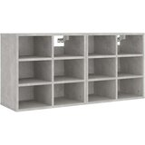  Ormarići za cipele 2 kom Siva betona 52,5 x 30 x 50 cm | shoptok.hr