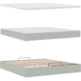  Otomanski krevet s madracem&LED 160x200 cm baršunasti | Eponuda.com