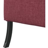 vidaXL naslonjač Bordo 109x56x121 cm Tkanina | Shoptok.si
