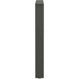 vidaXL noge jedilne mize v-oblika 2 kosa antracit 60x(72-73,3)cm jeklo | Shoptok.si