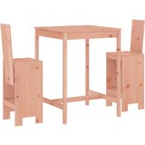 vidaXL 3-dijelni vrtni barski set od masivnog drva duglazije | shoptok.hr