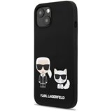  Maska Karl Lagerfeldl Silicone Case Karl&Choupette za iPhone 13 (6.1) crna Cene