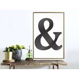  Poster - Ampersand (Black) 20x30 | shoptok.hr