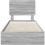  Okvir za krevet Siva Sonoma 90 x 200 cm Konstruirano drvo | shoptok.hr