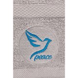 Foutastic Sivi pamučni set ručnika 2 kom od frotira Peace – | shoptok.hr