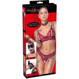 Bad Kity Bad Kitty Set za vezivanje, 6 delova, Crveno-crni Cene