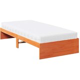  Dnevni krevet s madracem voštano smeđi 80x200 cm od borovine | shoptok.hr
