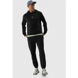 4f Men's Organic Cotton Jogger Sweatpants - Black