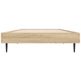  Okvir kreveta bez madraca boja hrasta sonome 75 x 190 cm drveni | shoptok.hr