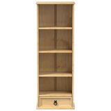 Ormarić za CD-ove Corona 40 x 30 x 110 cm od masivne borovine | shoptok.hr