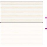 vidaXL Zavjesa zebra 150x100 cm širina tkanine 145,9 cm poliester | shoptok.hr