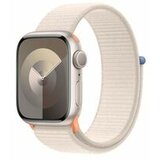 Apple watch S9 gps mr8v3se/a 41mm starlight alu case w starlight sport loop, pametni sat Cene