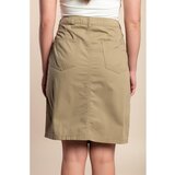 Fenzy Plus Size Pamučna Mini Suknja, Maslinastozelena | shoptok.hr