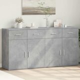  Komoda 2 kom siva boja betona 79x38x80 cm od konstruiranog drva | shoptok.hr