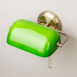  Brilagi - Zidna lampa BANK OFFICE 1xE27/60W/230V mesing/zelena | Eponuda.com