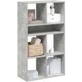vidaXL Knjižna omara betonsko siva 66x31x112 cm inženirski les | Shoptok.si