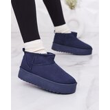 Resti Navy blue short women's boots a'la snow boots Teritsi | Shoptok.si