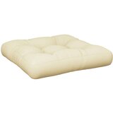  Jastuk za palete krem 60 x 61 5 x 10 cm od tkanine | shoptok.hr