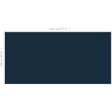  Plavajoča PE solarna folija za bazen 450x220 cm črna in modra, (20721443) | Shoptok.si