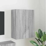 TV stenska omara Siva Sonoma 59,5 x 31 x 80 cm Konstruiran les, (5000112751) | Shoptok.si