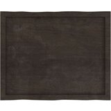vidaXL Mizna plošča temno siva 80x60x4 cm obdelana trdna hrastovina | Shoptok.si