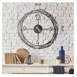 WALLXPERT Zidni sat na navijanje, crni | Eponuda.ba
