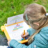 Woopie Montessori magnetna ploča za djecu MagPad, žuti dinosaur | shoptok.hr