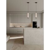 Nova Luce Mat črna aluminijasta LED zatemnitvena viseča svetilka s steklenim senčilom ø 6,5 cm Glovia – | Shoptok.si