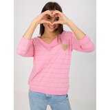 BASIC Feel Good Blouse-RV-BZ-8512.04-pink | Shoptok.si