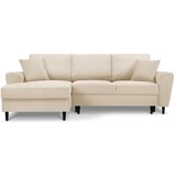 Cosmopolitan Design Bež sklopiva/s prostorom za odlaganje kutna garnitura od samta (s lijevim kutom/s ležaljkom) Kyoto – Cosmopolitan Design Bež sklopiva/s prostorom za odlaganje kutna garnitura od samta (s lijevim kutom/s ležaljkom) Kyoto – Slike