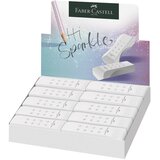Gumica ROLLON SPARKLE FABER CASTELL 187320 BIJELA | Shoptok.si