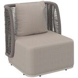 Bessagi Garden Lounge Garnitura Marino, 4-Delno, Svetlo Siva | Shoptok.si