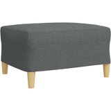  3-dijelni set sofa s tabureom tamnosivi od tkanine | shoptok.hr