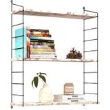 Hanah home Zidna polica Armoni, 72x85x20 cm, Bijela | Eponuda.ba