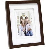 S65KQ1 brown 13x18 Wood double Passepartout