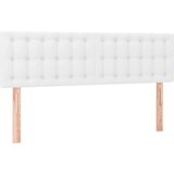  S oprugama i madracem bijeli 140x190 cm od umjetne kože | shoptok.hr