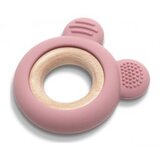 Lorelli silikonsko drvena glodalica za bebe bear - fresh | ePonuda.com