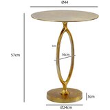 MID.YOU MIZICA, zlate barve | Shoptok.si