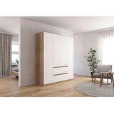 Rauch Möbel omara s klasičnimi vrati, bela, barve hrasta | Shoptok.si