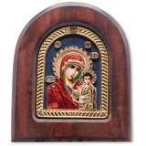  Ikona u drvetu Presveta Bogorodica Kazanska, 98x22x118mm | Eponuda.com