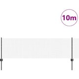  Zavarena žičana ograda s 5 U postova siva 0.6x10 m čelik | shoptok.hr