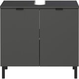 Germania antracitno siva omarica za pod umivalnik 60x56 cm arcena Cene