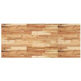  Zidna polica za Lavabo - Umivaonik od čelika i masivnog bagremovog drva - tamno smeđa i crna 140 x 60 x 2 cm 1 Trapez | shoptok.hr