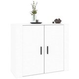  Komoda bijela 80 x 33 x 70 cm od konstruiranog drva | shoptok.hr